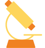 Icon: Microscope Colour