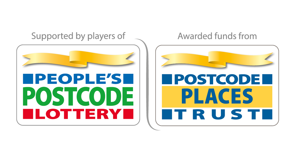Logos of People's postcode trust